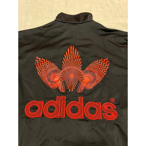 Adidas Originals Oriental Black/Red MEDIUM Track Jacket Zodiac Ram Asian 2014 - Picture 8 of 14